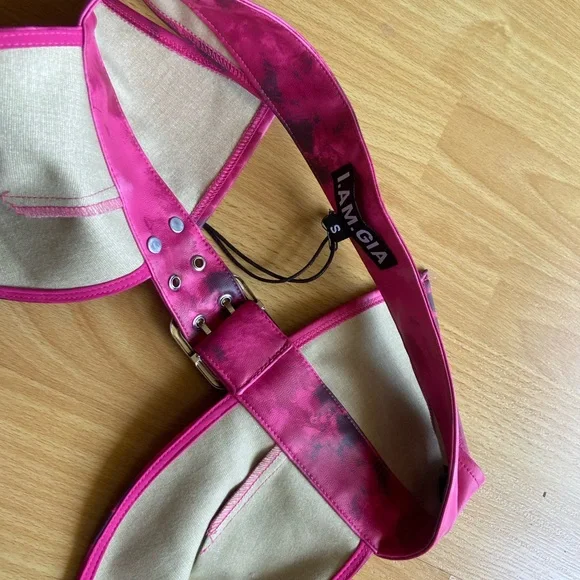 i.am.gia pantea top in hot pink, new with tags - Picture 5 of 5